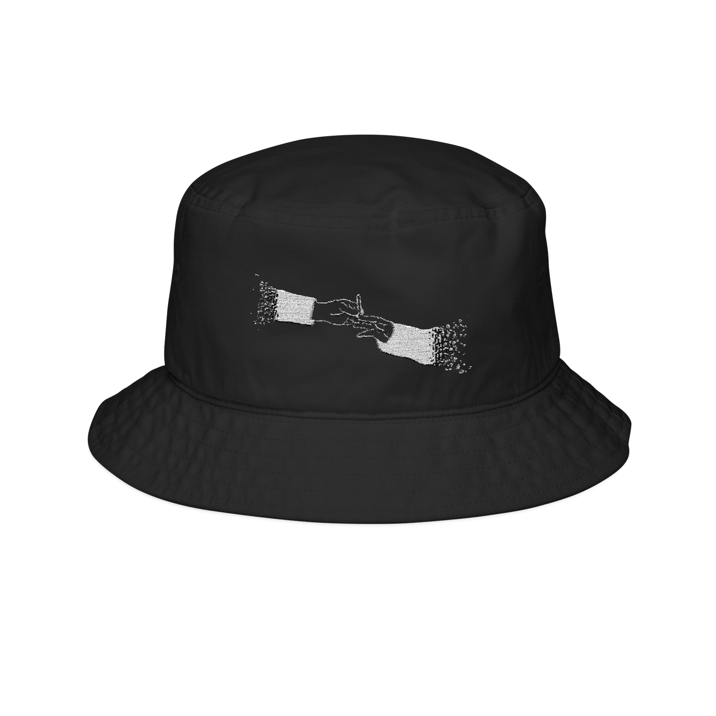 FADED (WHITE LOGO BUCKET HAT)