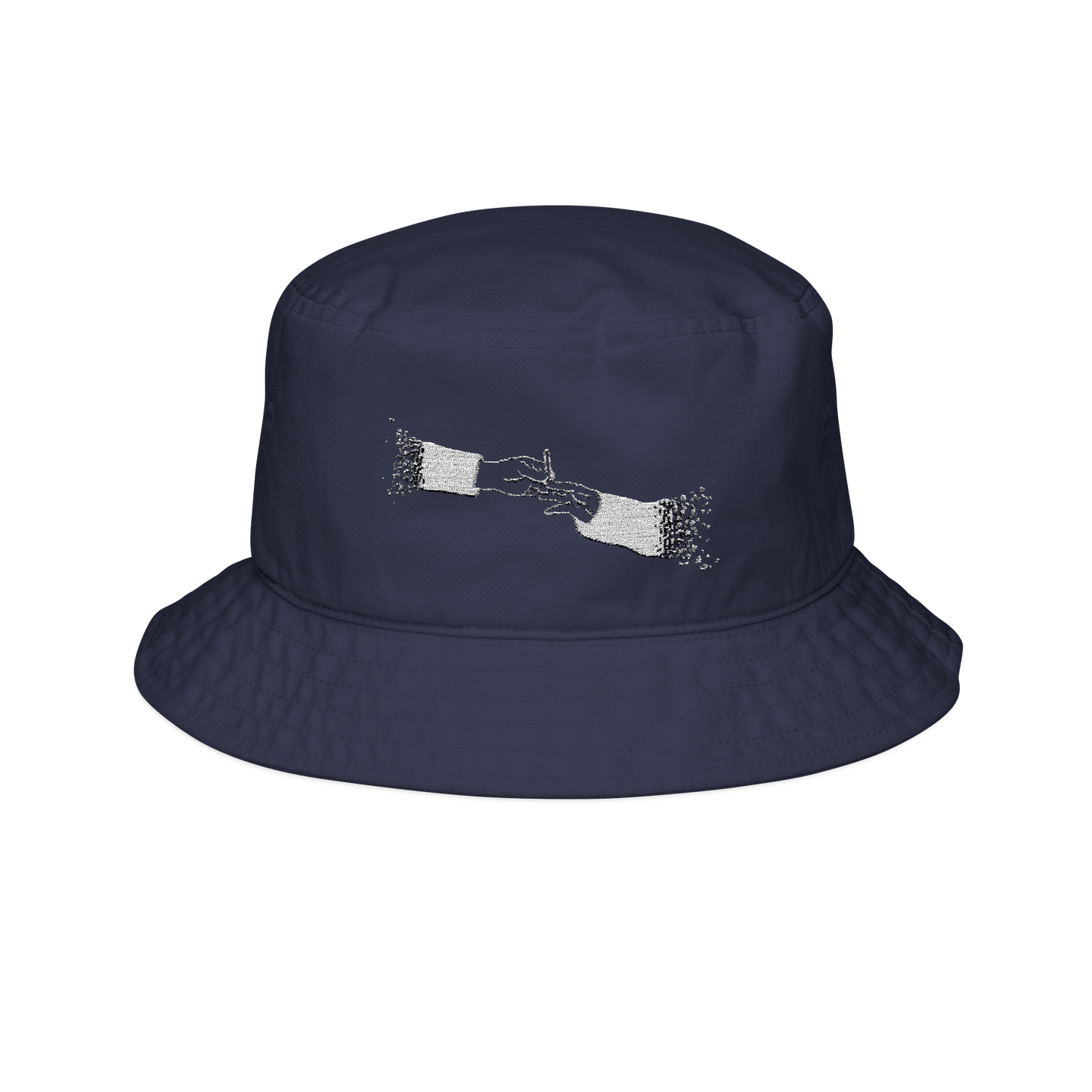 FADED (WHITE LOGO BUCKET HAT)