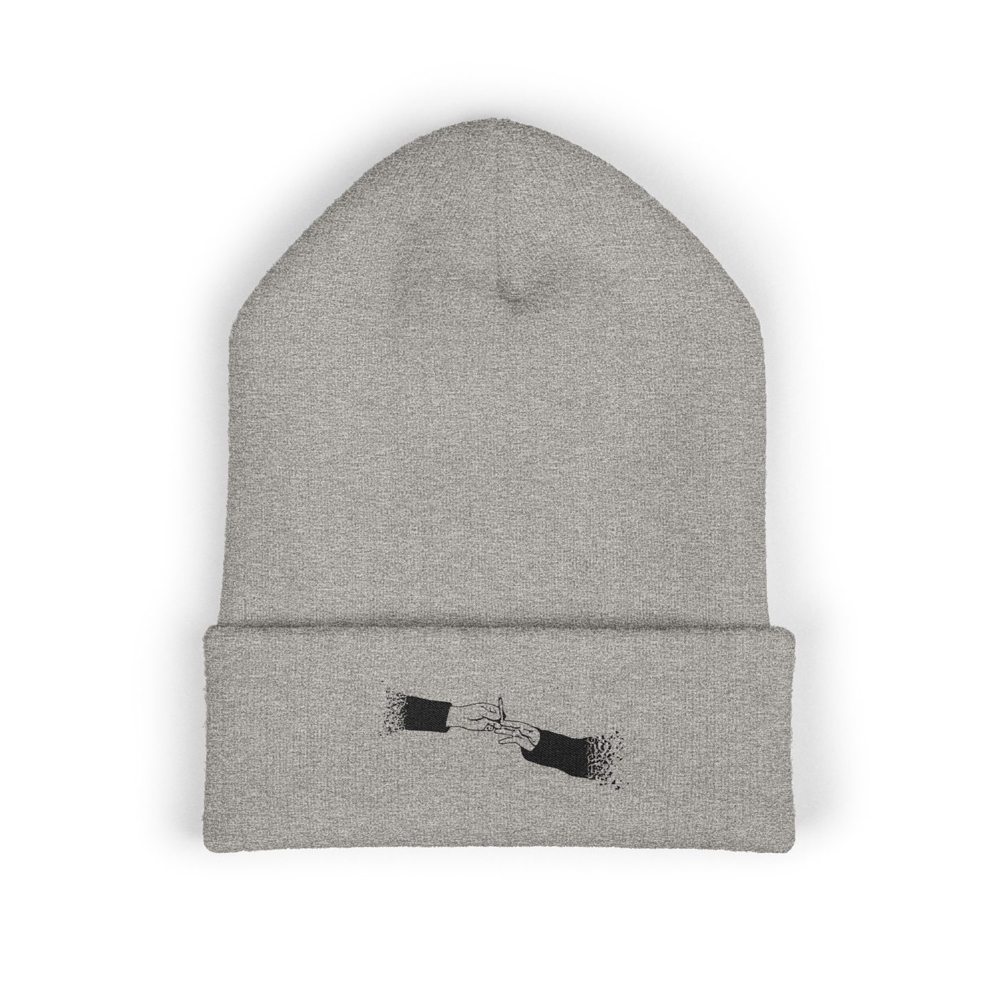 FADED (BLACK LOGO BEANIE)
