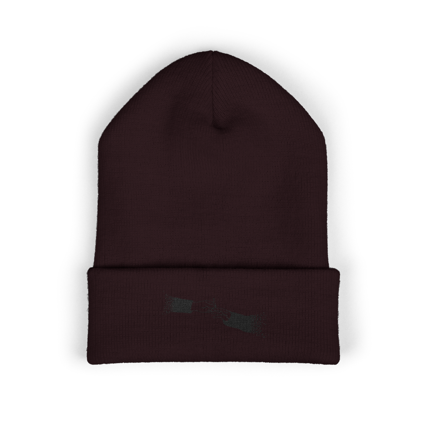 FADED (BLACK LOGO BEANIE)