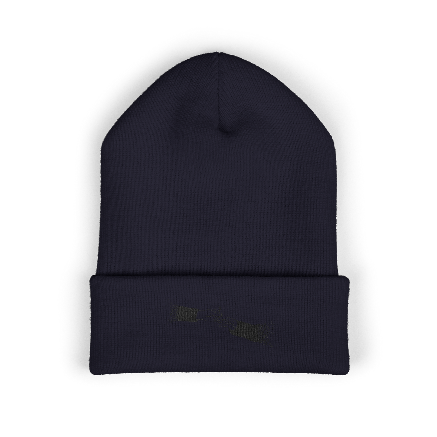 FADED (BLACK LOGO BEANIE)