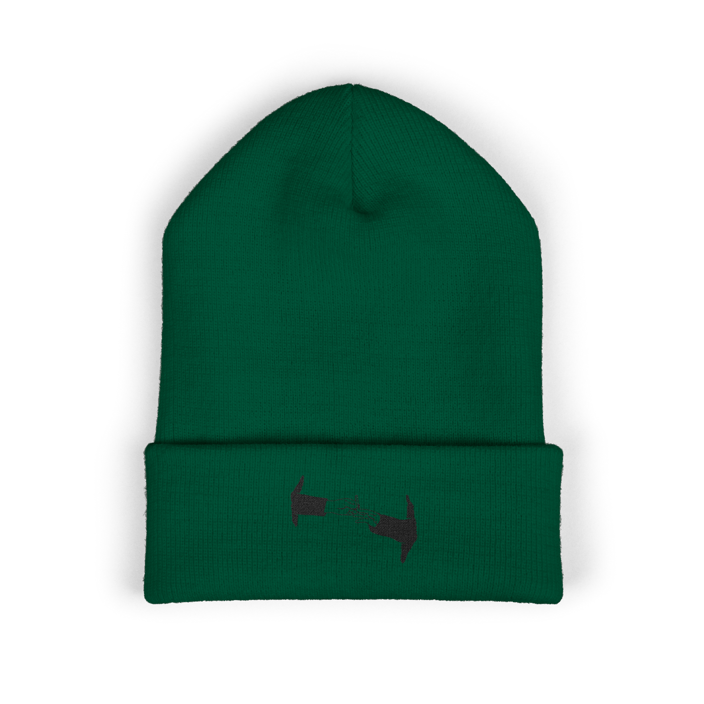 PUFF PUFF PASS (BLACK LOGO BEANIE)