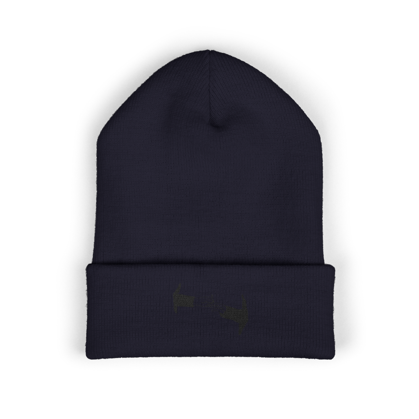 PUFF PUFF PASS (BLACK LOGO BEANIE)