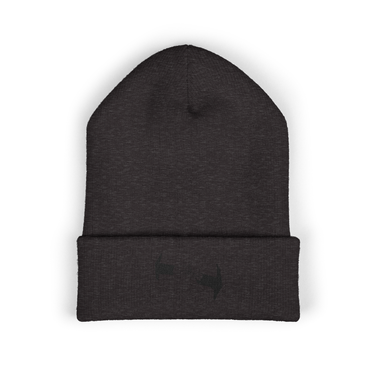 PUFF PUFF PASS (BLACK LOGO BEANIE)
