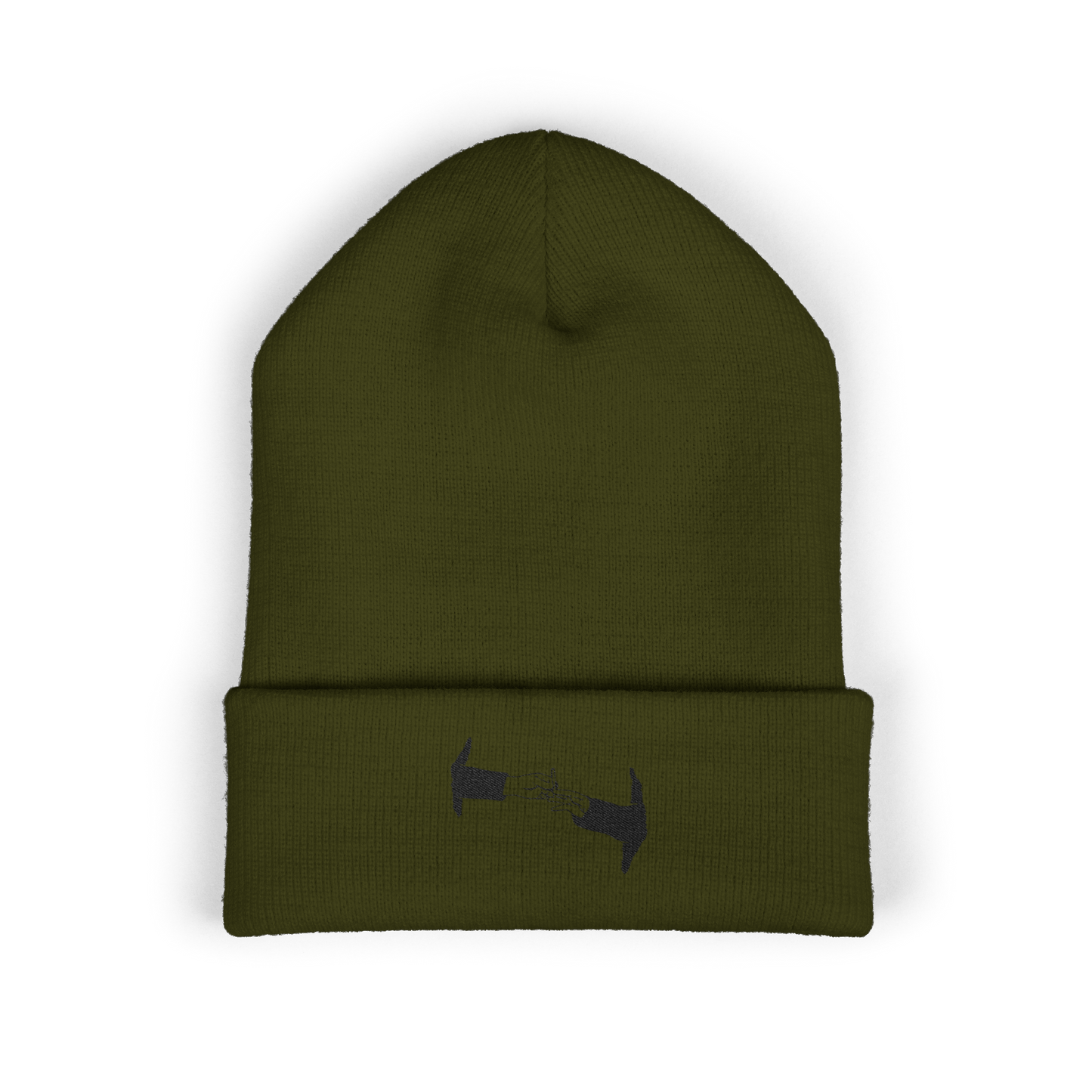PUFF PUFF PASS (BLACK LOGO BEANIE)