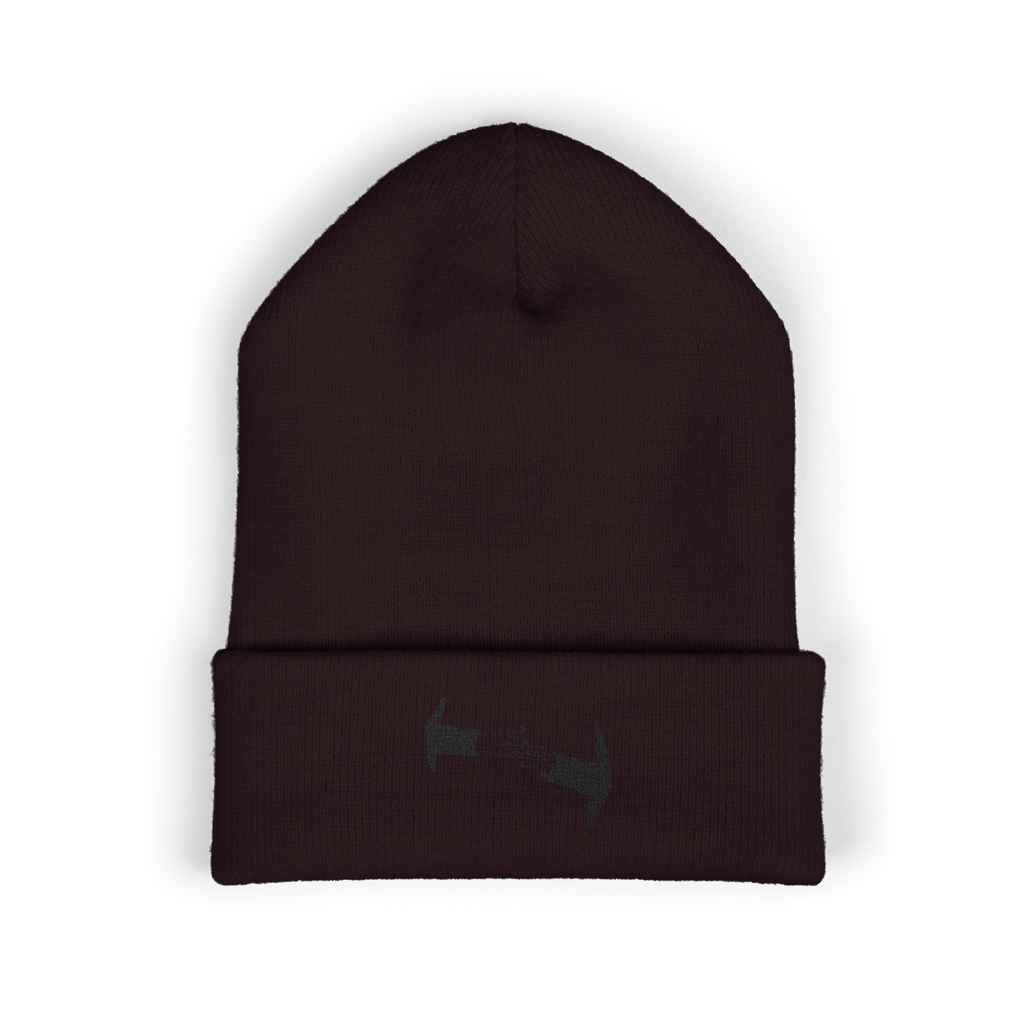 PUFF PUFF PASS (BLACK LOGO BEANIE)