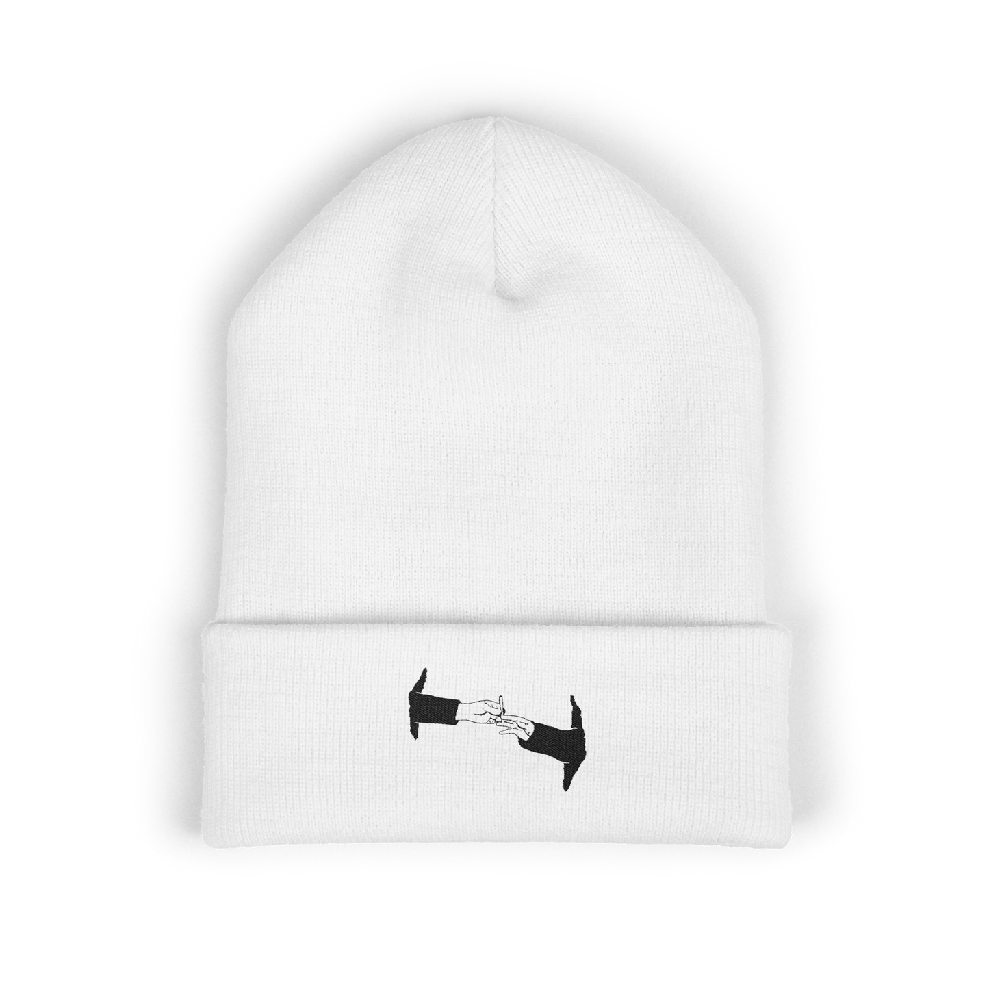 PUFF PUFF PASS (BLACK LOGO BEANIE)