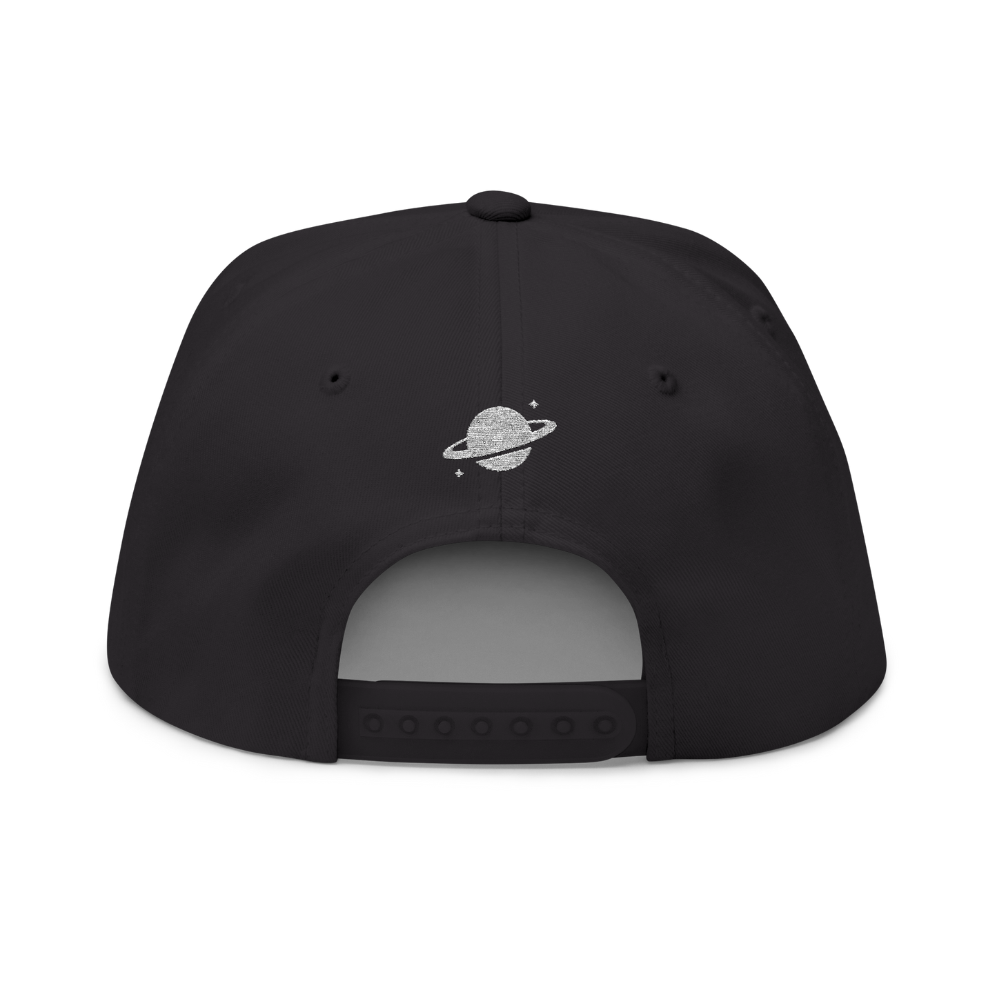 SOLO (WHITE LOGO FLAT-BILL HAT)