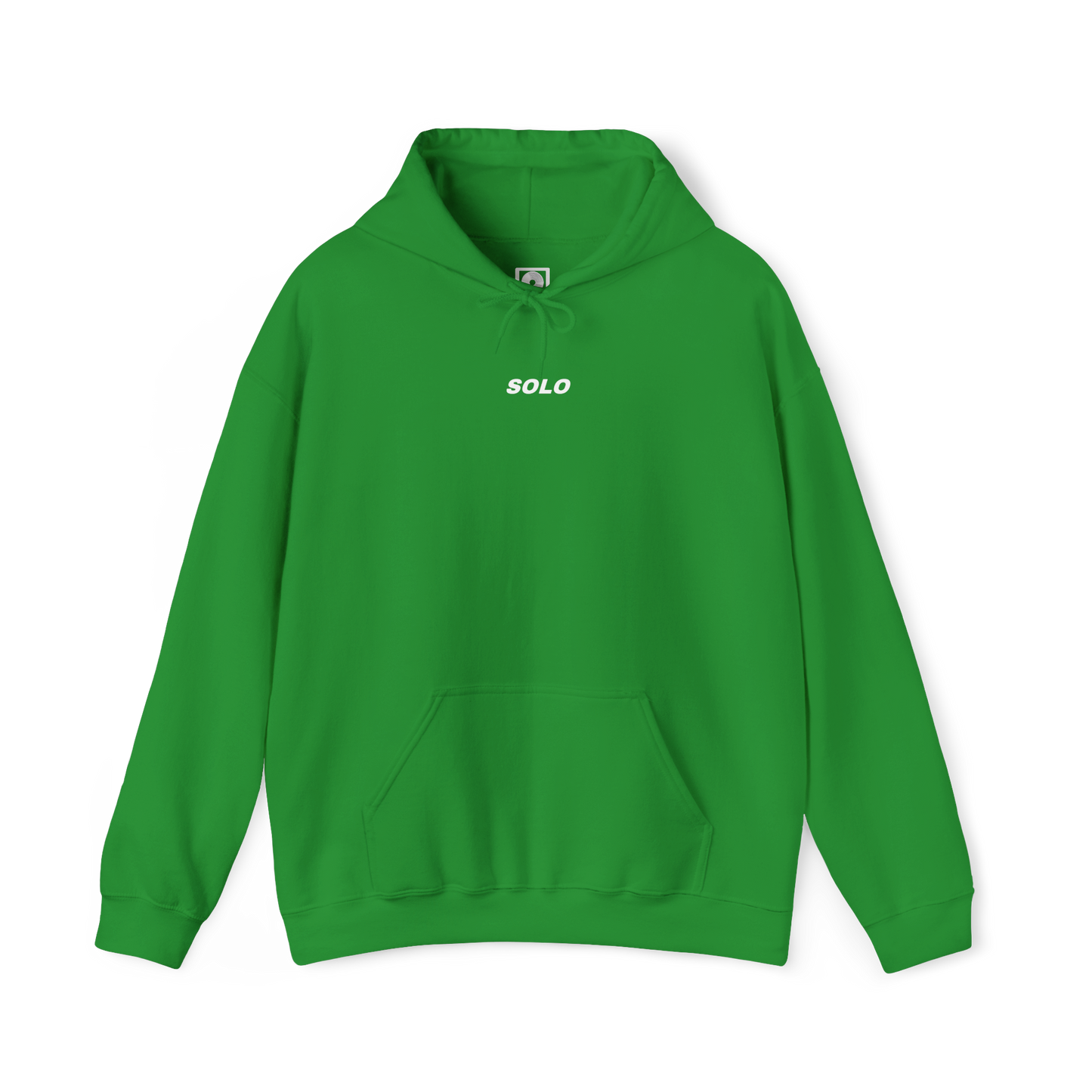 SOLO (WHITE LOGO HOODIE)