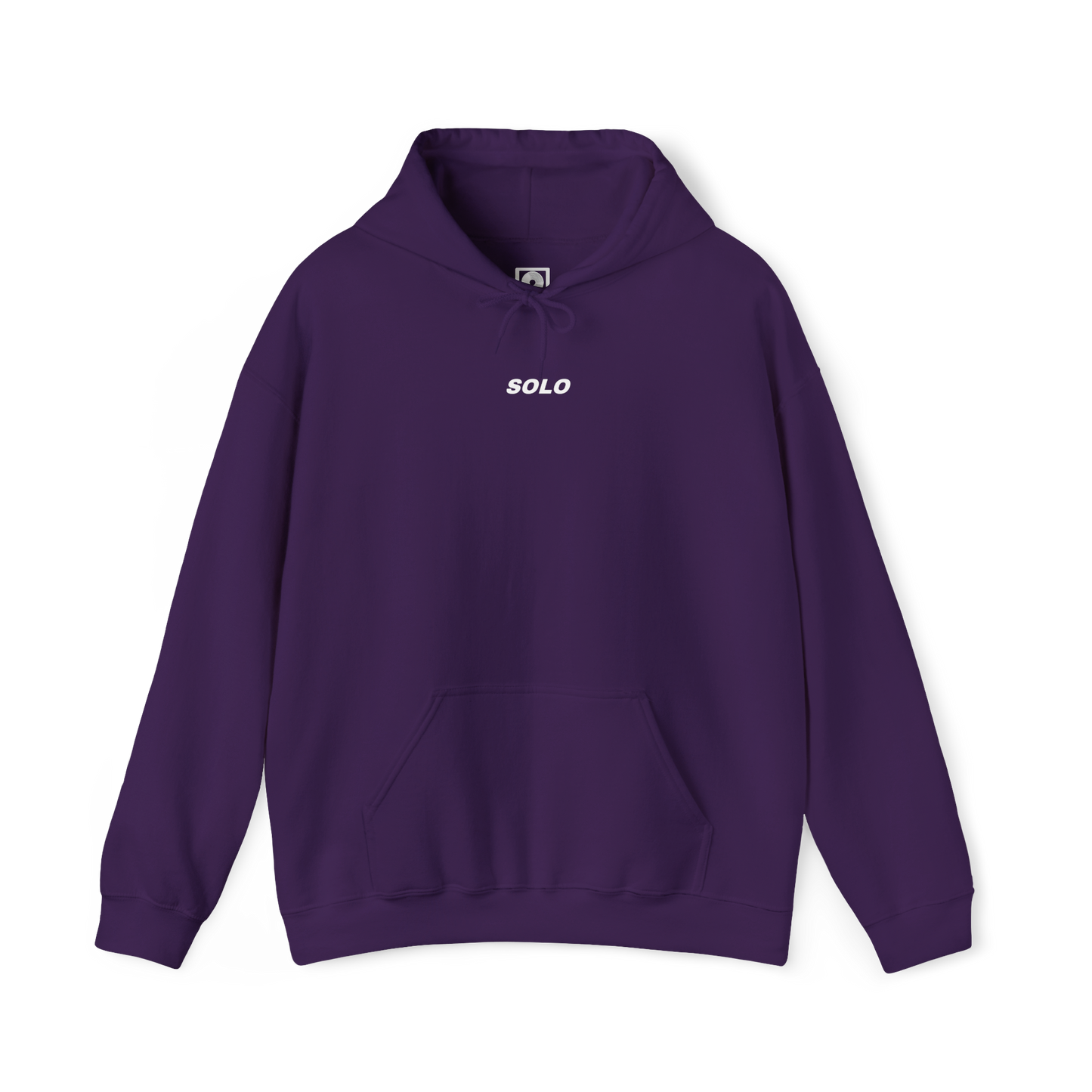 SOLO (WHITE LOGO HOODIE)