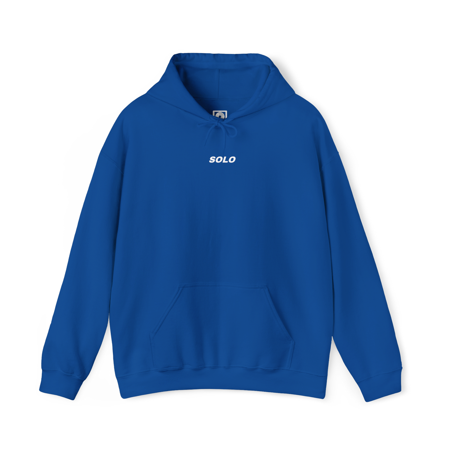 SOLO (WHITE LOGO HOODIE)
