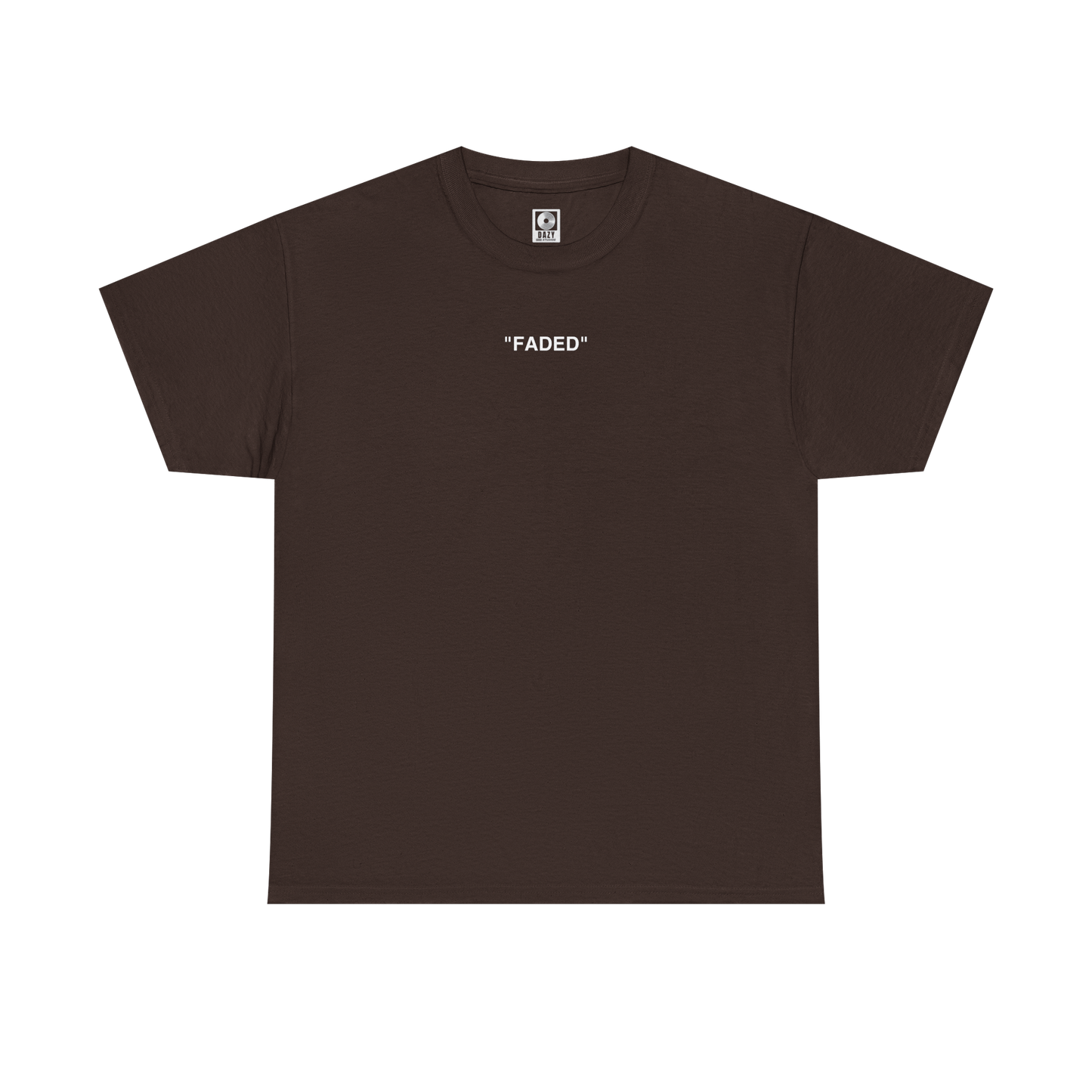 FADED (WHITE LOGO T-SHIRT)