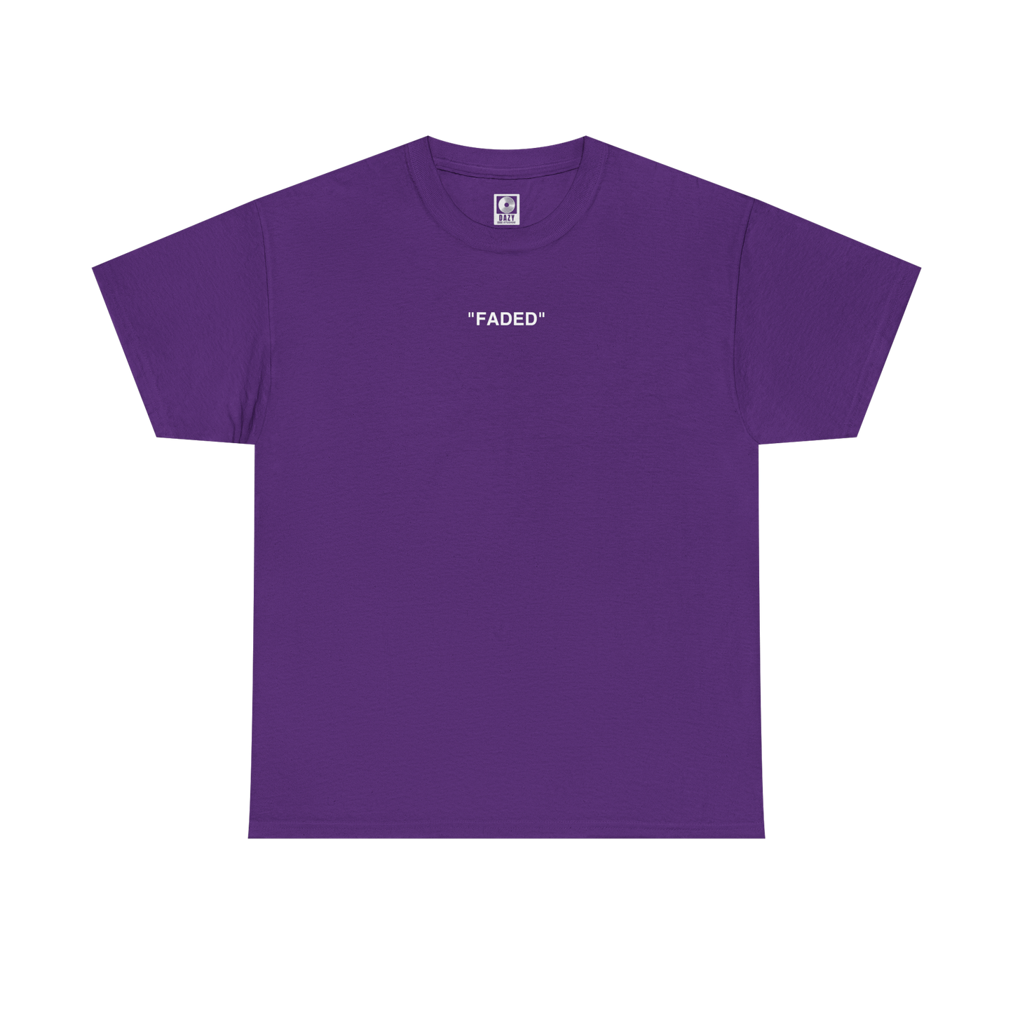 FADED (WHITE LOGO T-SHIRT)