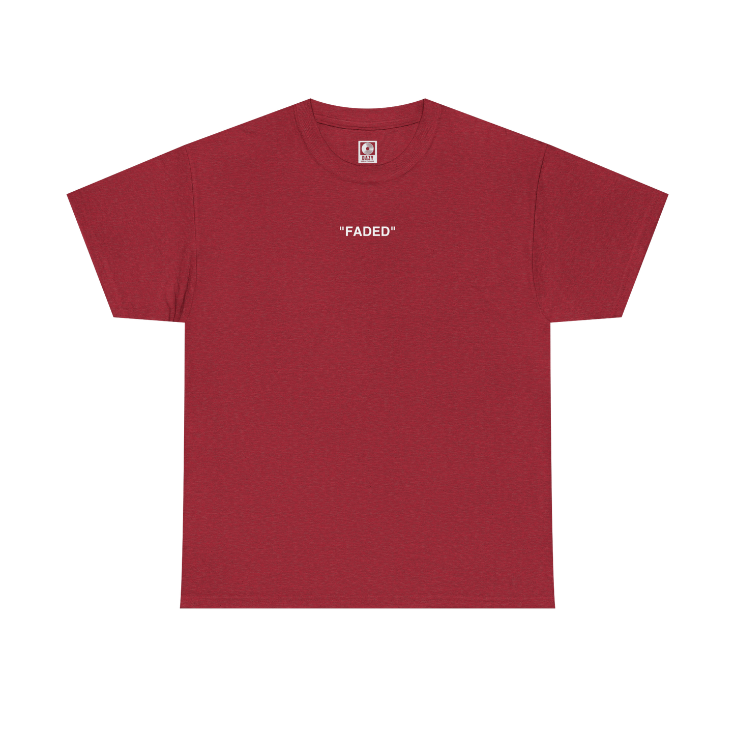 FADED (WHITE LOGO T-SHIRT)