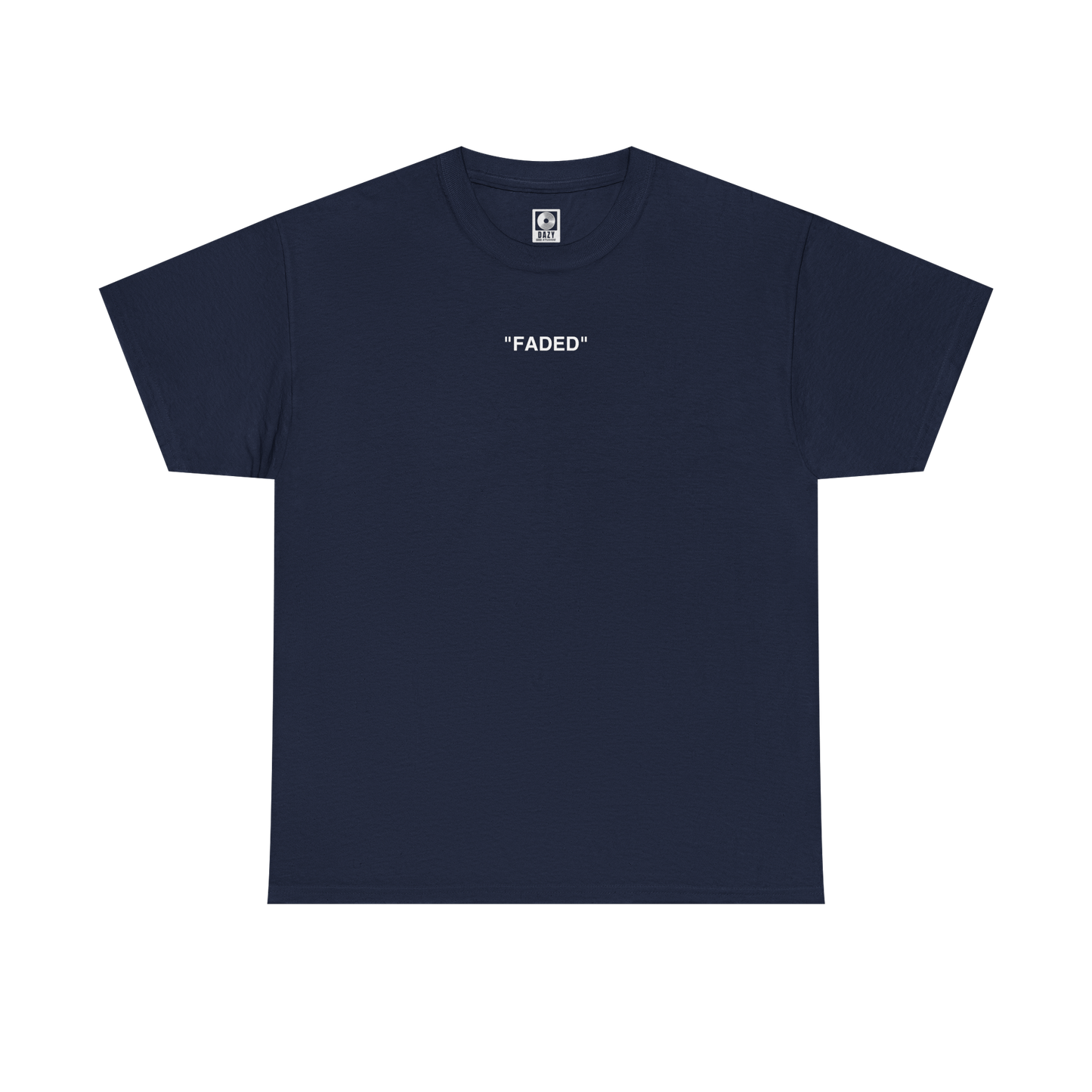 FADED (WHITE LOGO T-SHIRT)