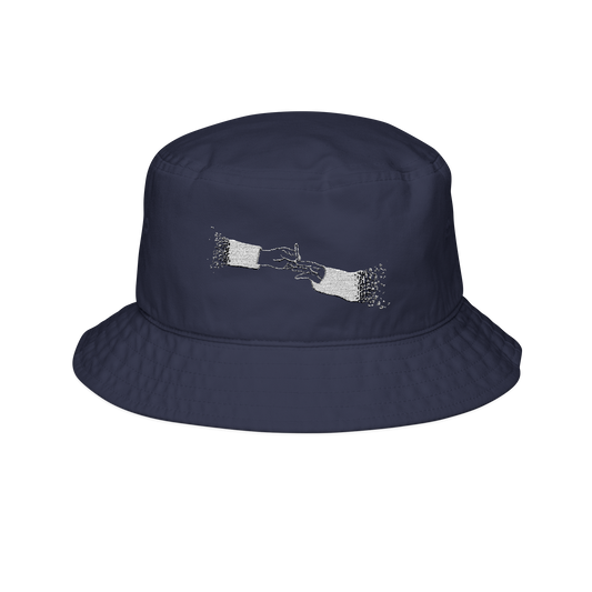 FADED (WHITE LOGO BUCKET HAT)