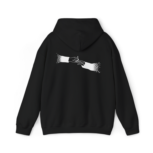 FADED (WHITE LOGO HOODIE)