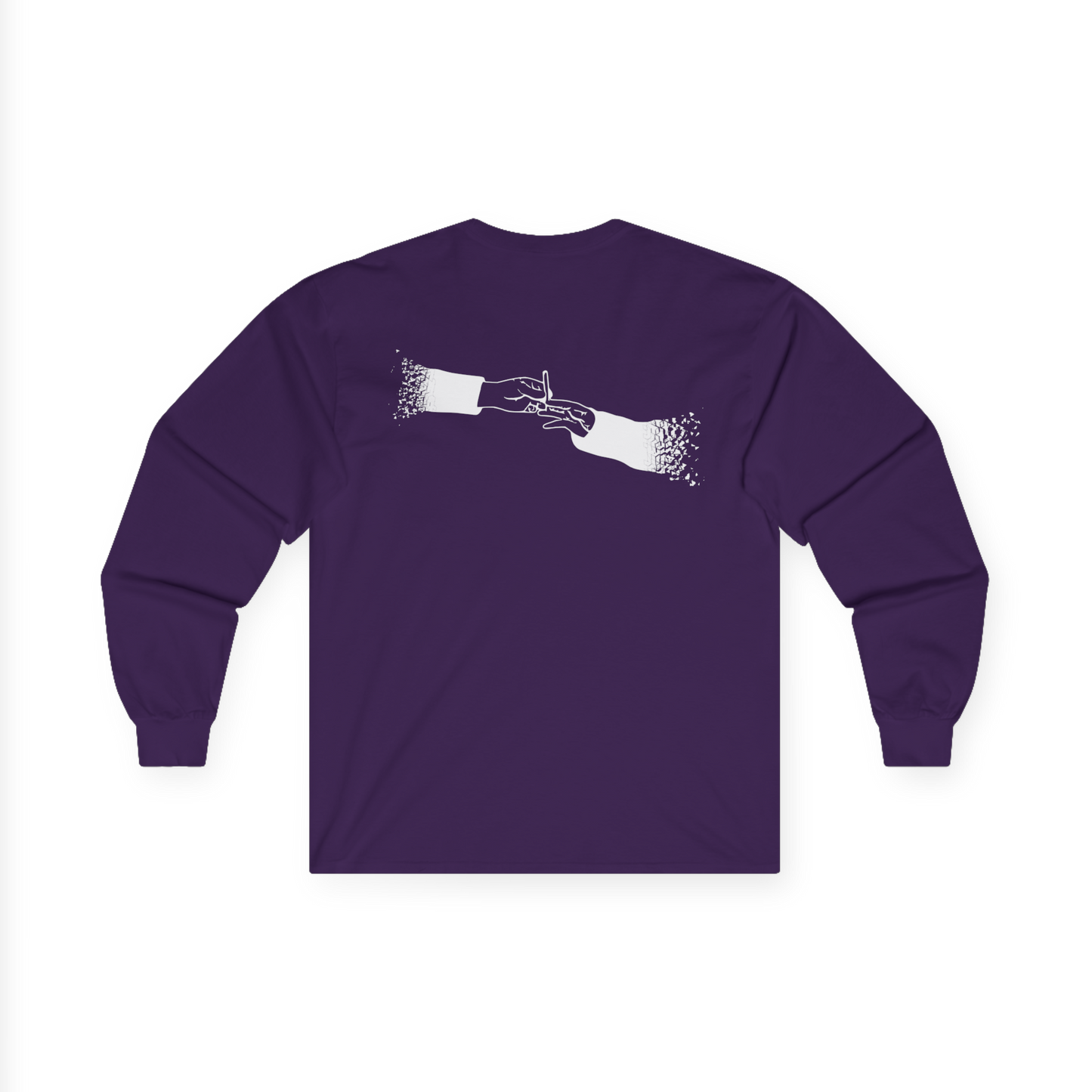 FADED (WHITE LOGO LONG SLEEVE SHIRT)