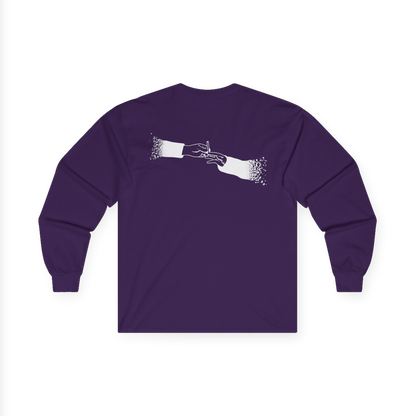 FADED (WHITE LOGO LONG SLEEVE SHIRT)