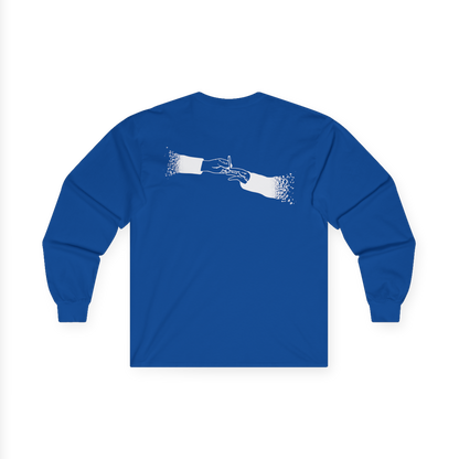 FADED (WHITE LOGO LONG SLEEVE SHIRT)