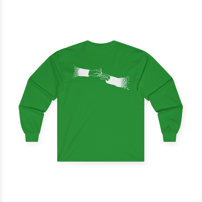 FADED (WHITE LOGO LONG SLEEVE SHIRT)