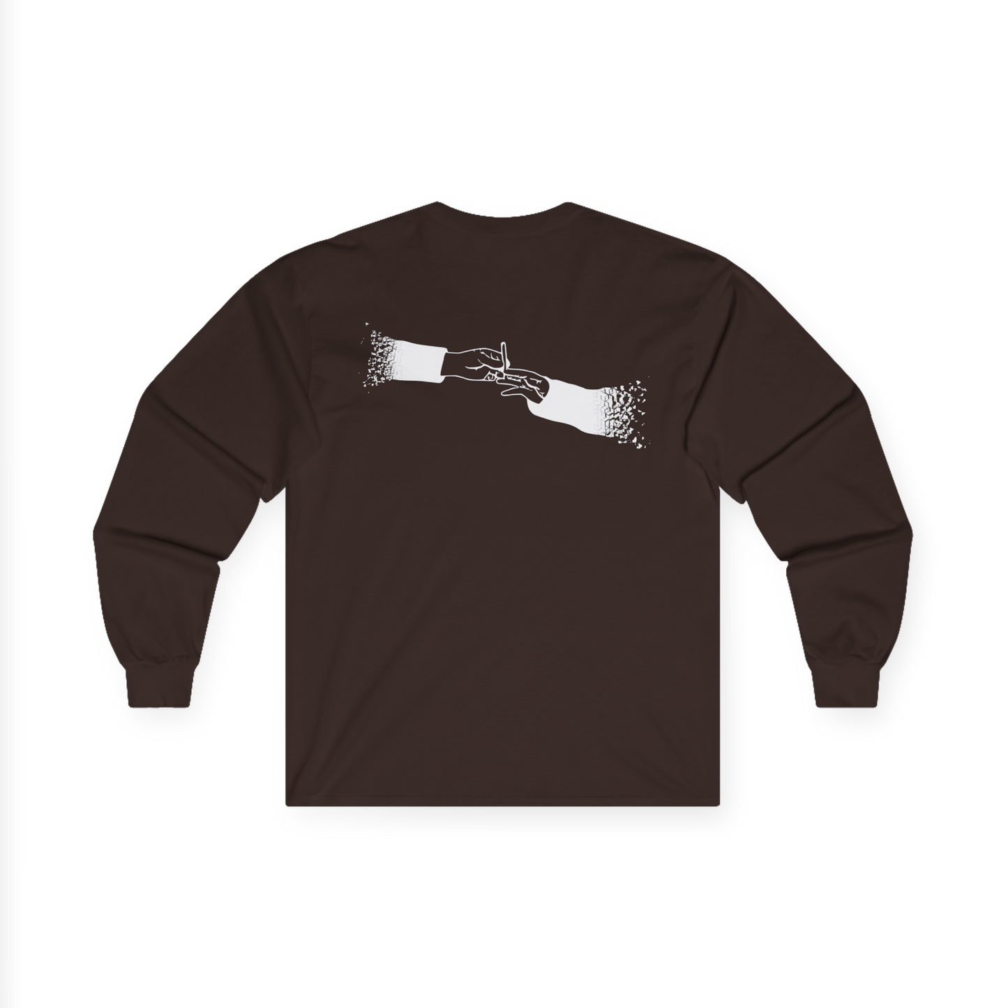 FADED (WHITE LOGO LONG SLEEVE SHIRT)