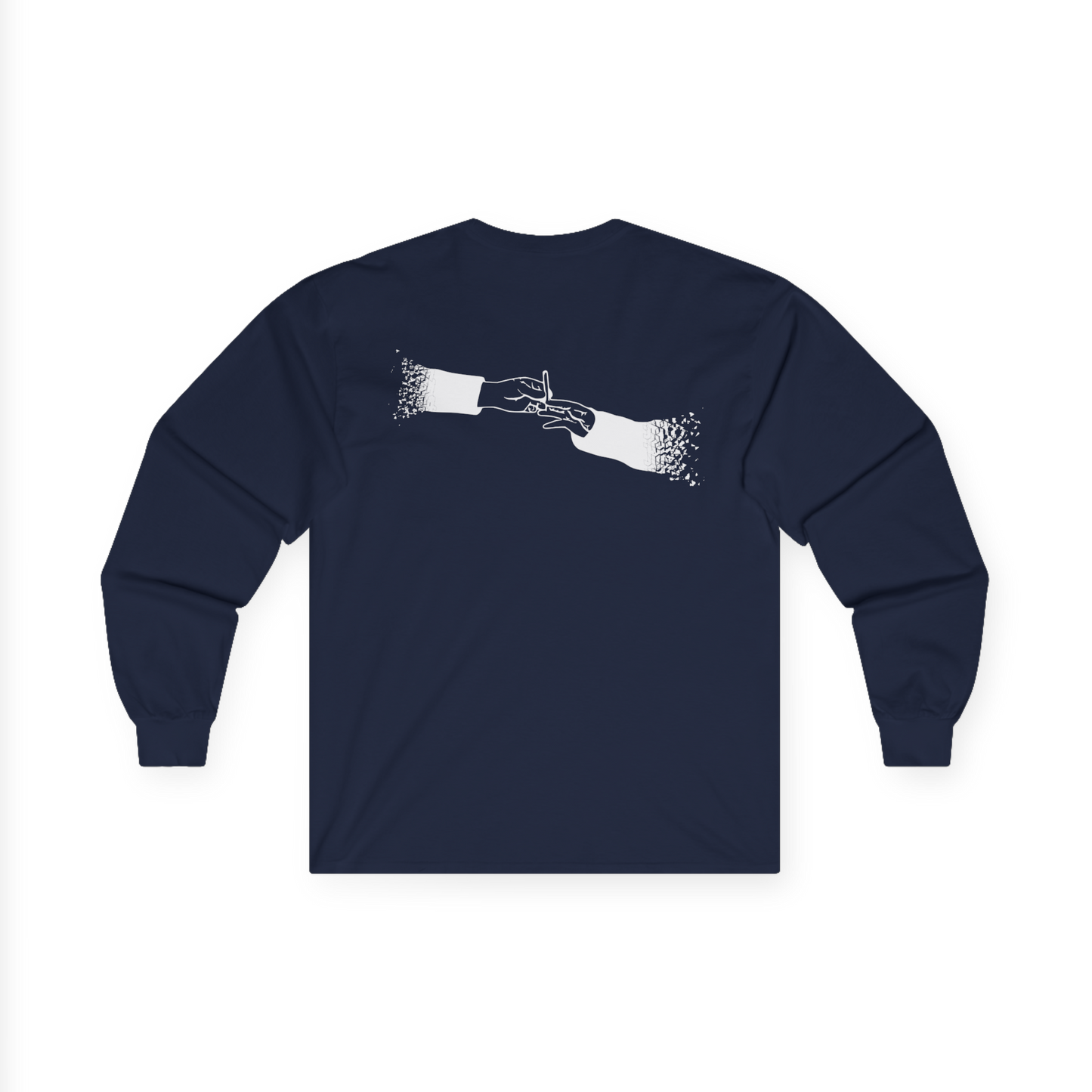 FADED (WHITE LOGO LONG SLEEVE SHIRT)