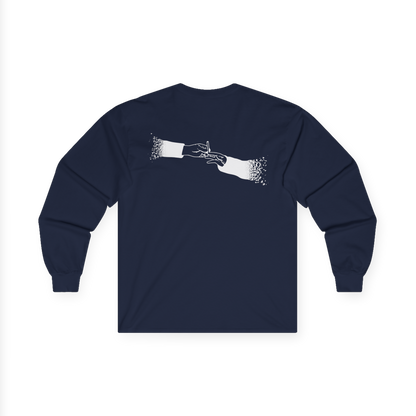 FADED (WHITE LOGO LONG SLEEVE SHIRT)