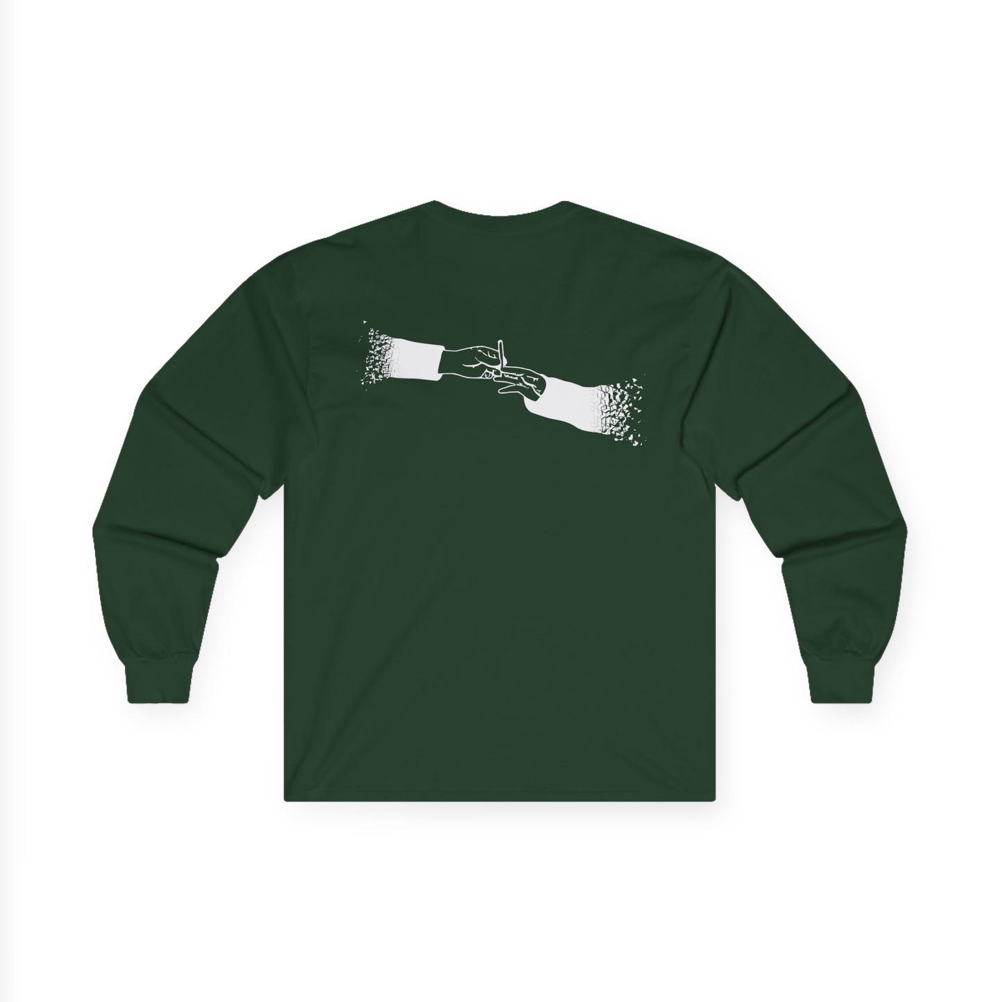 FADED (WHITE LOGO LONG SLEEVE SHIRT)