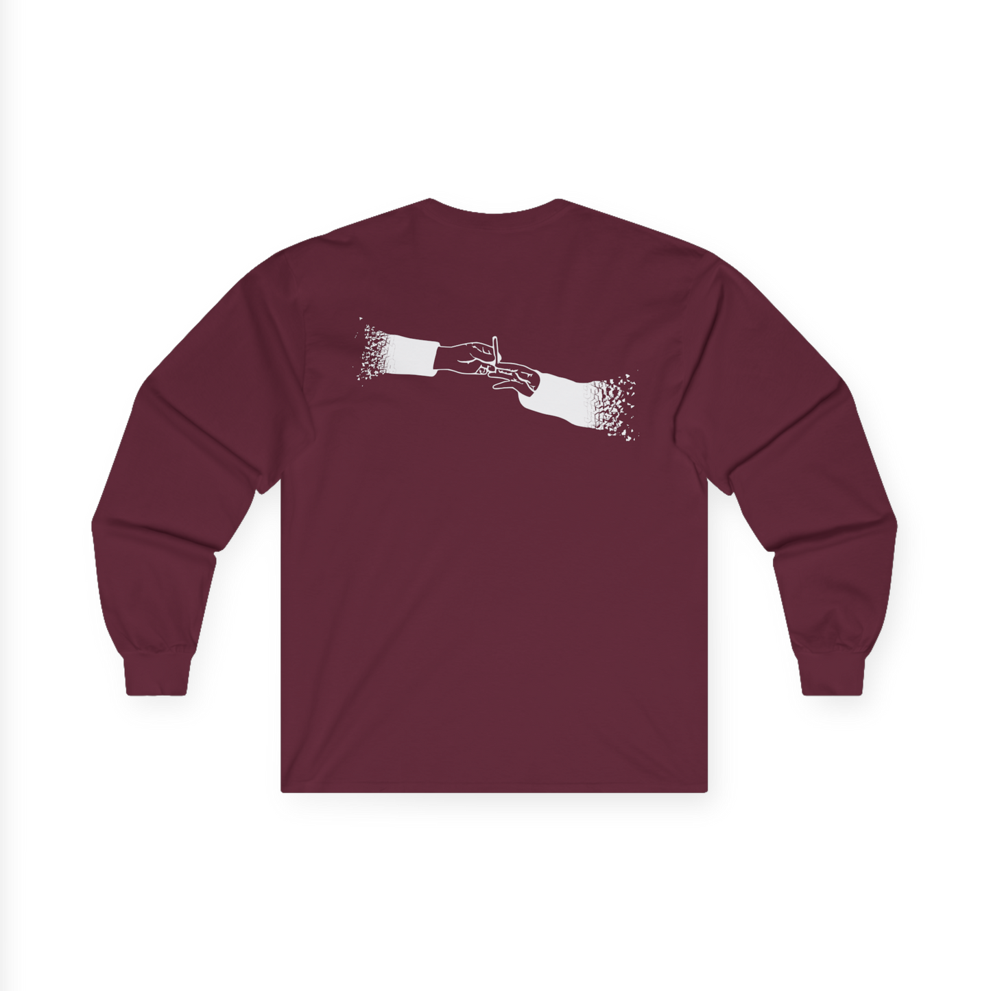 FADED (WHITE LOGO LONG SLEEVE SHIRT)