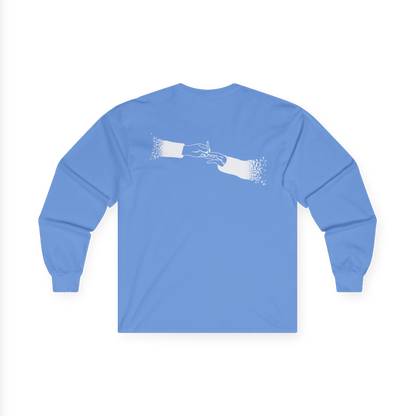 FADED (WHITE LOGO LONG SLEEVE SHIRT)