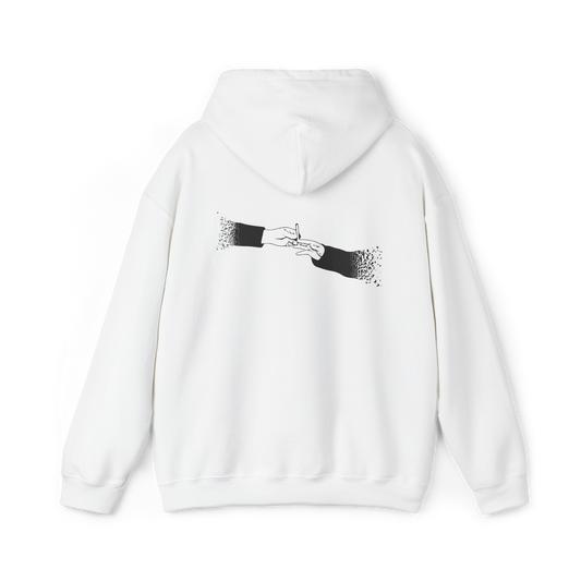 FADED (BLACK LOGO HOODIE)