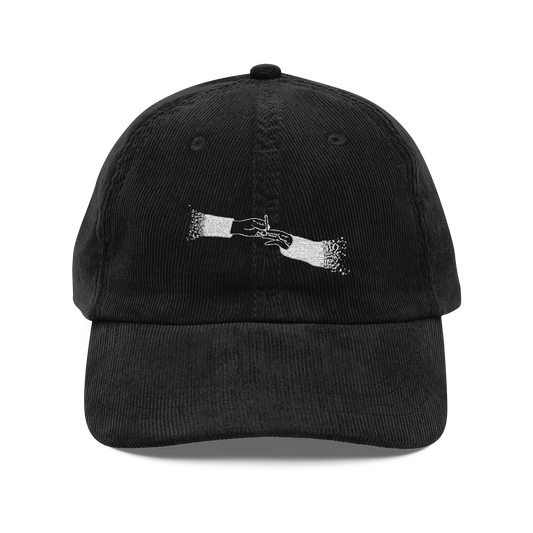 FADED (WHITE LOGO CORDUROY DAD HAT)