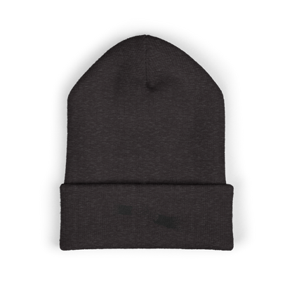 FADED (BLACK LOGO BEANIE)