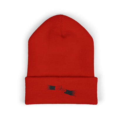 FADED (BLACK LOGO BEANIE)