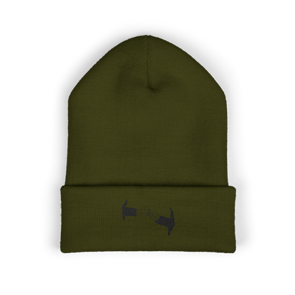 PUFF PUFF PASS (BLACK LOGO BEANIE)