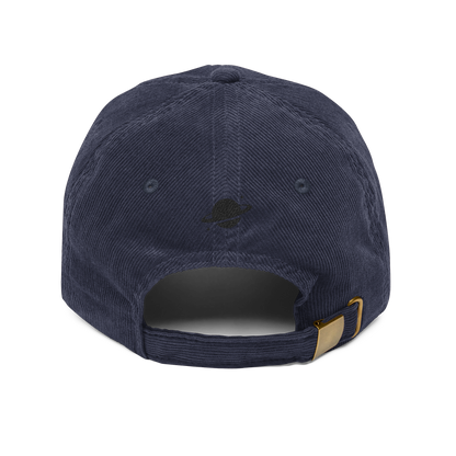 SOLO (BLACK LOGO CORDUROY DAD HAT)