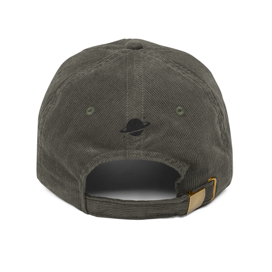 SOLO (BLACK LOGO CORDUROY DAD HAT)