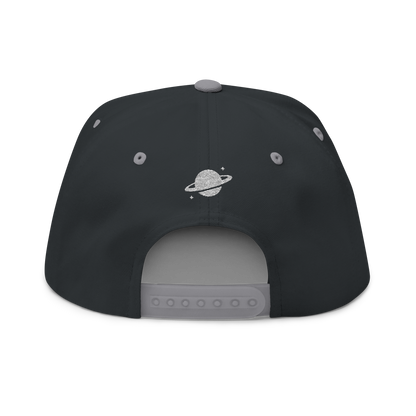 SOLO (WHITE LOGO FLAT-BILL HAT)