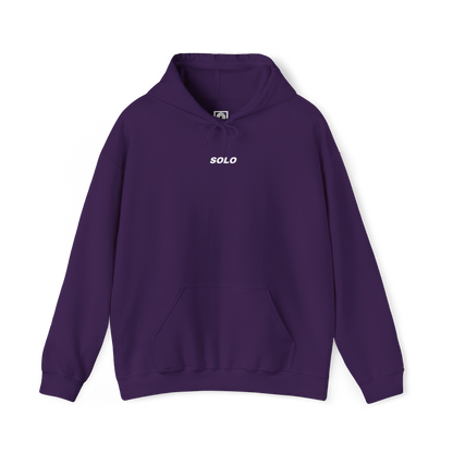 SOLO (WHITE LOGO HOODIE)