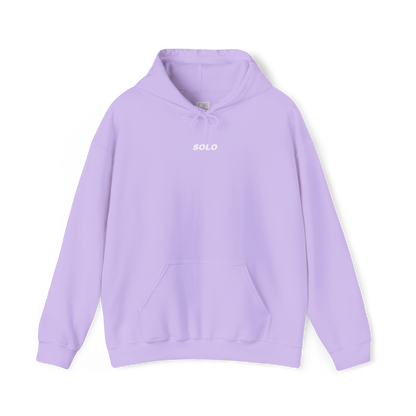SOLO (WHITE LOGO HOODIE)