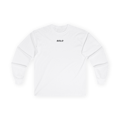 SOLO (BLACK LOGO LONG SLEEVE SHIRT)