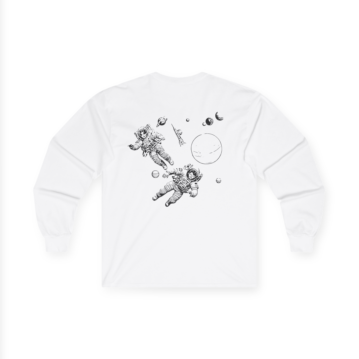 SOLO (BLACK LOGO LONG SLEEVE SHIRT)