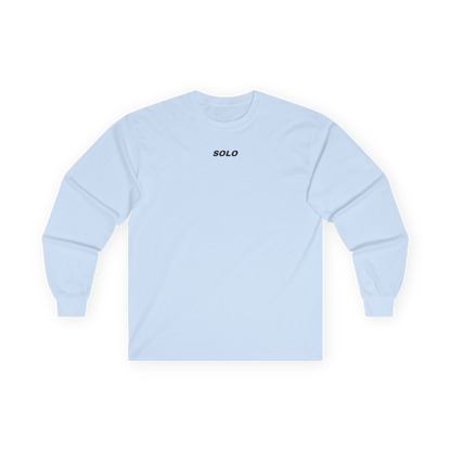 SOLO (BLACK LOGO LONG SLEEVE SHIRT)