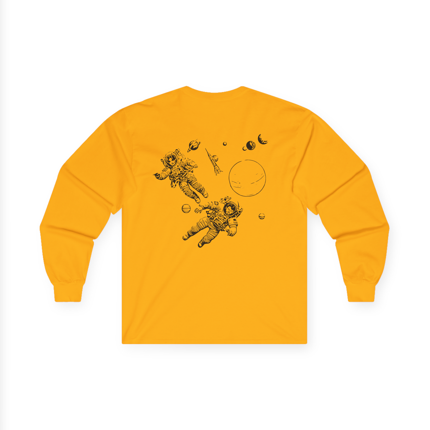 SOLO (BLACK LOGO LONG SLEEVE SHIRT)