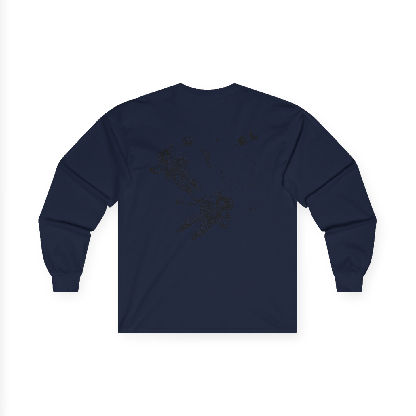 SOLO (BLACK LOGO LONG SLEEVE SHIRT)