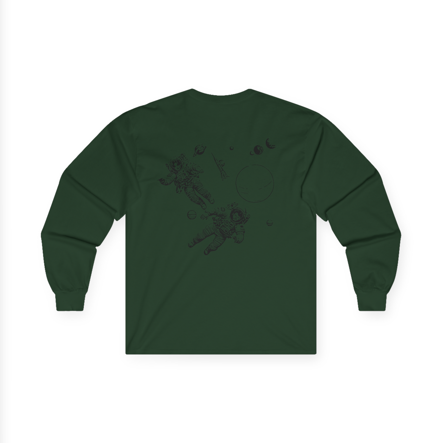 SOLO (BLACK LOGO LONG SLEEVE SHIRT)