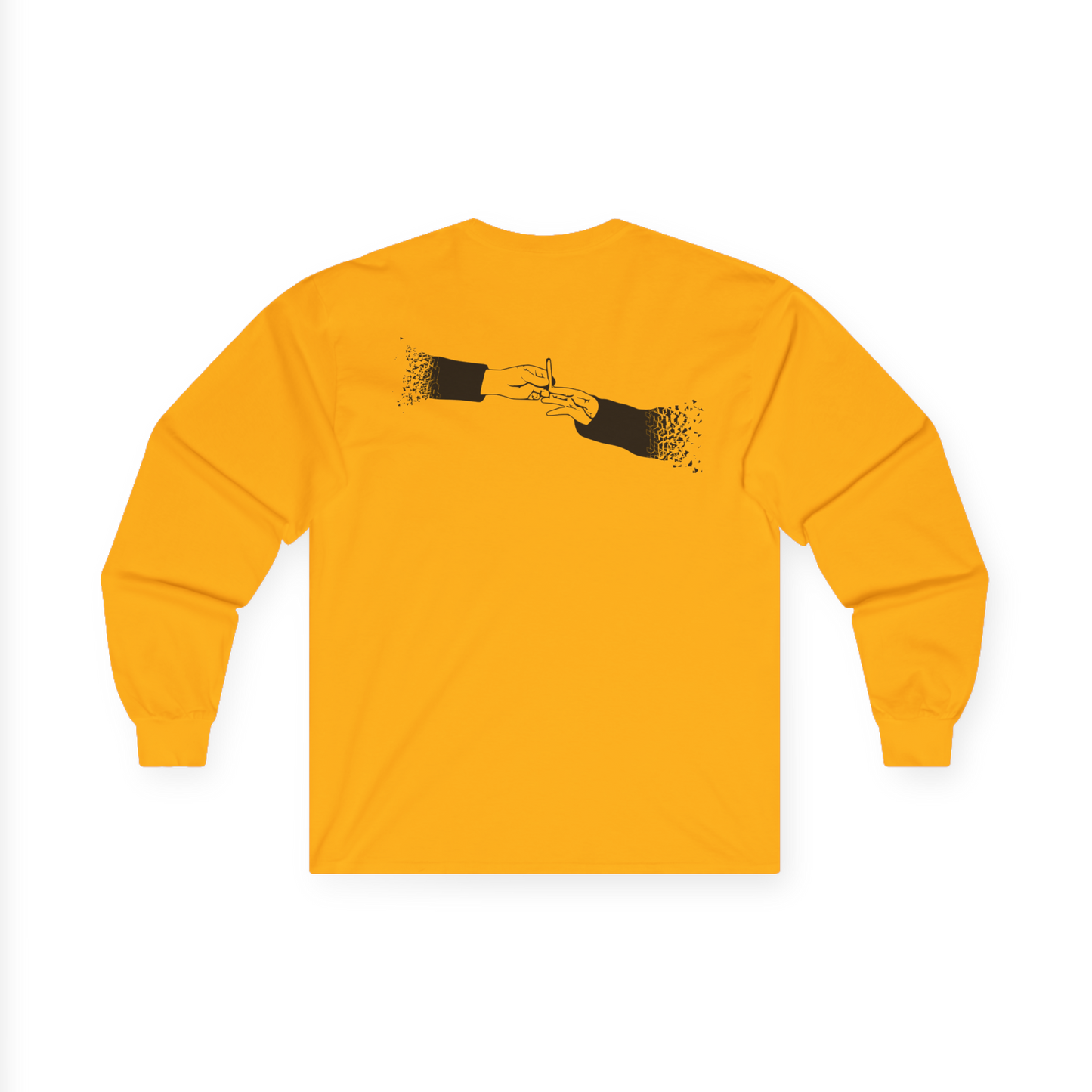 FADED (BLACK LOGO LONG SLEEVE SHIRT)