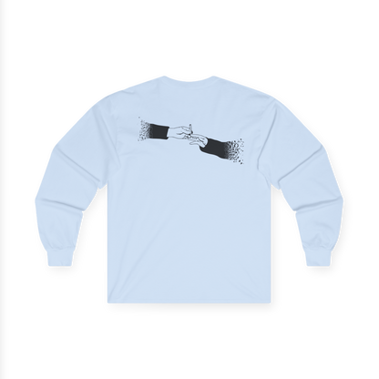 FADED (BLACK LOGO LONG SLEEVE SHIRT)