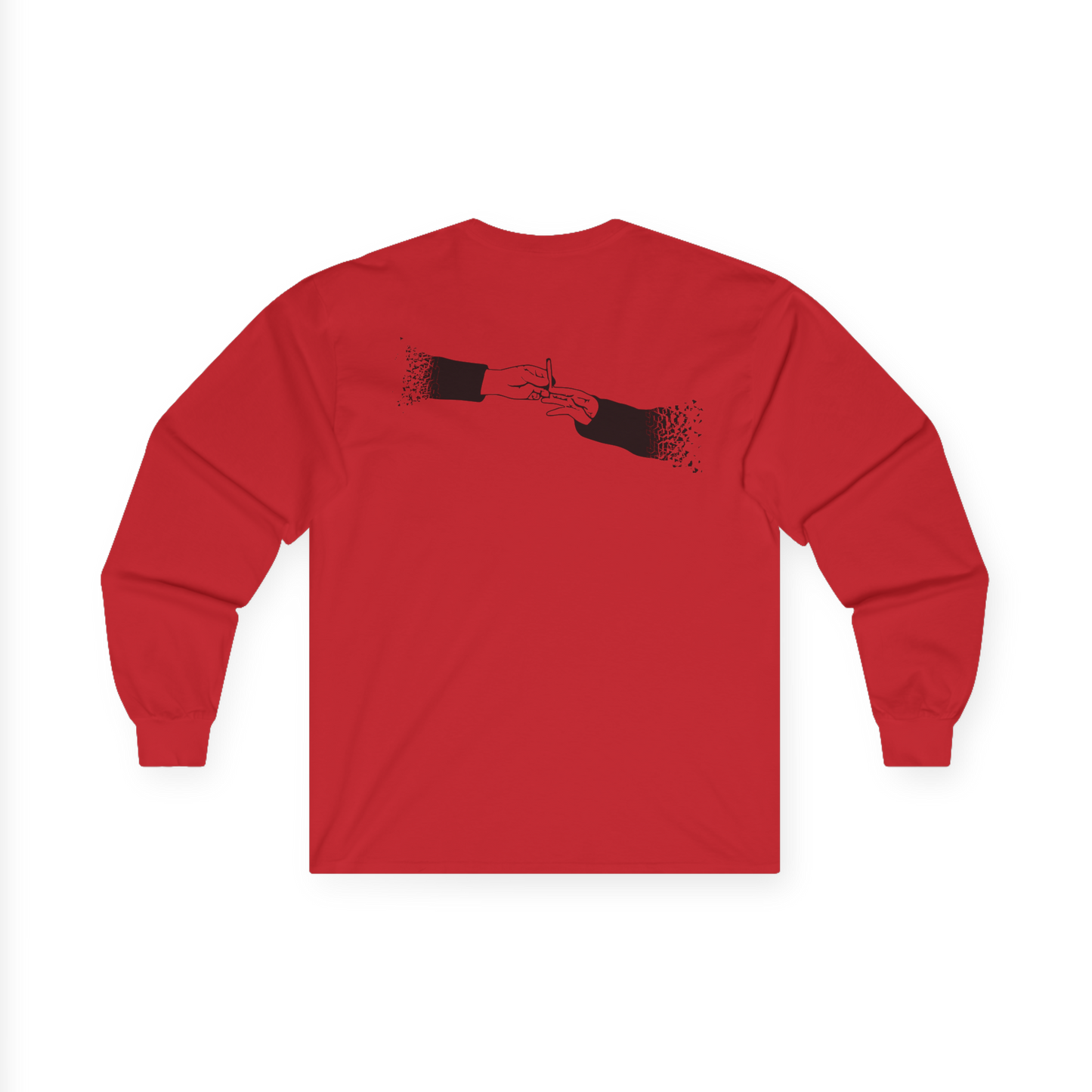 FADED (BLACK LOGO LONG SLEEVE SHIRT)